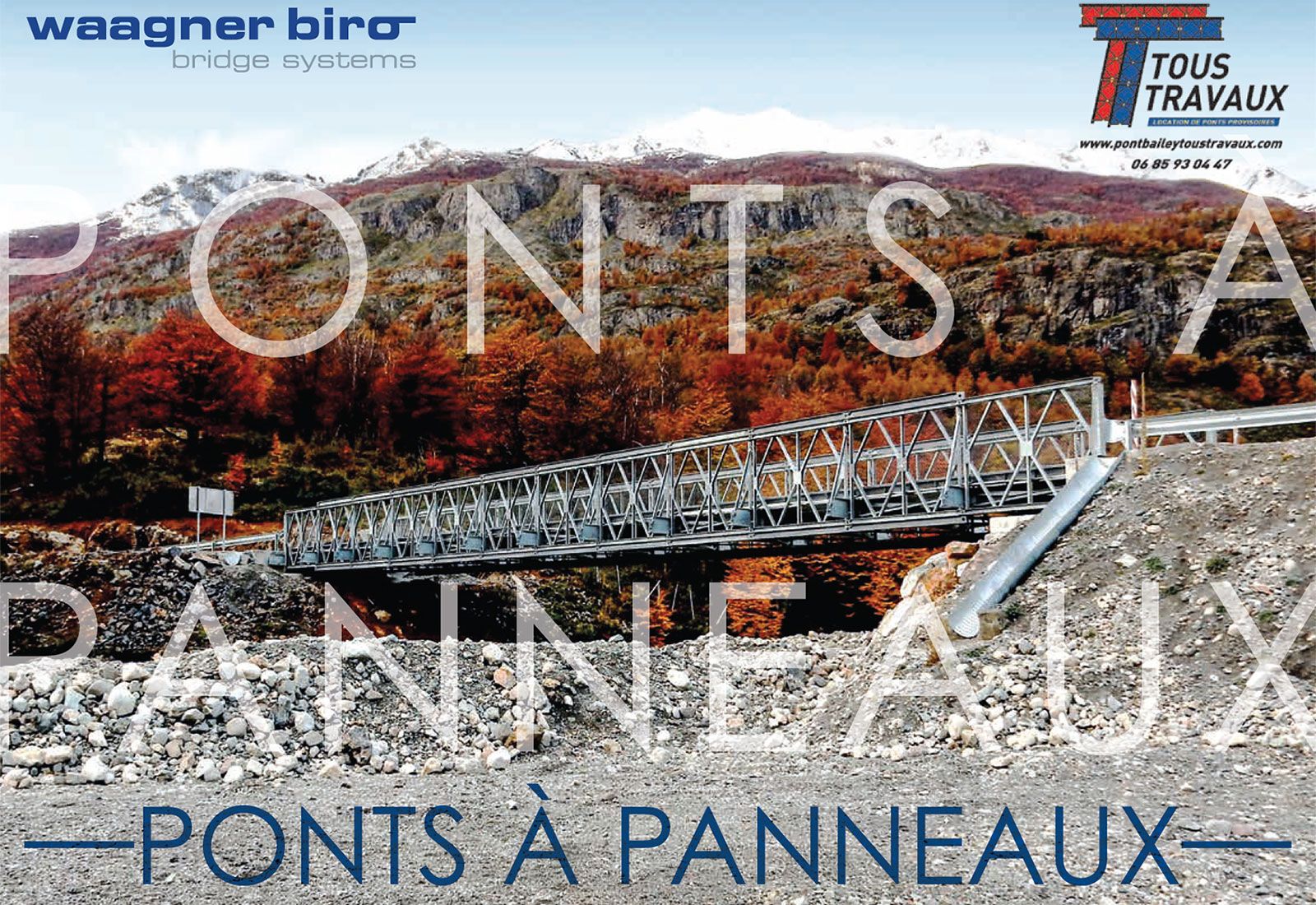 Ponts à panneaux Waagner Biro